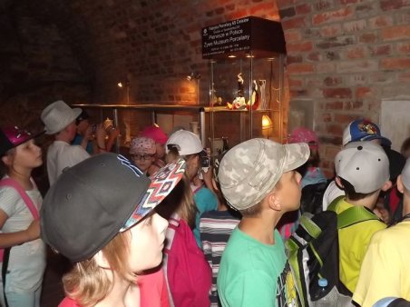 Trzecioklasiści w Sandomierzu