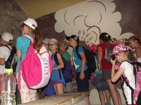 Trzecioklasiści w Sandomierzu