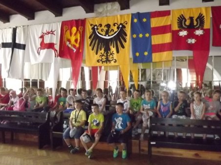 Trzecioklasiści w Sandomierzu