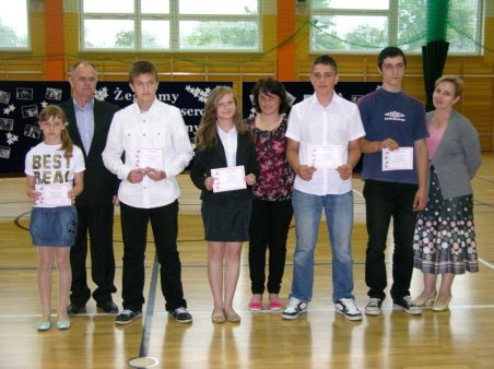 Nagrodzeni za pracę w roku szkolnym 2013/2014