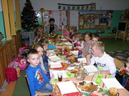 Wigilijnie w przedszkolu