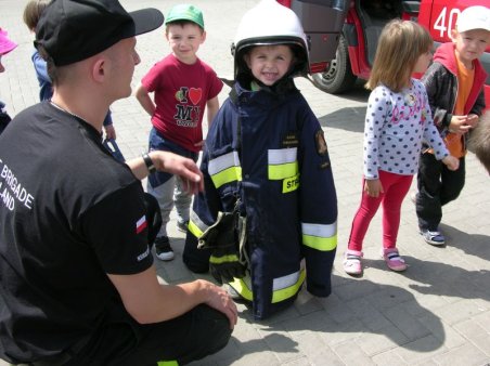 Strażacy w przedszkolu