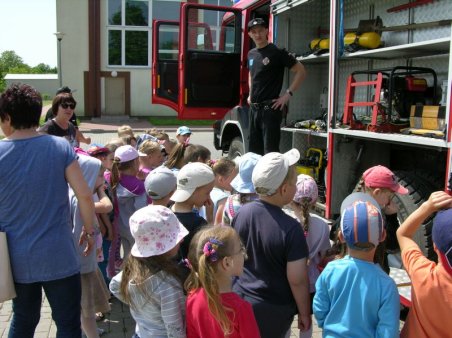 Strażacy w przedszkolu