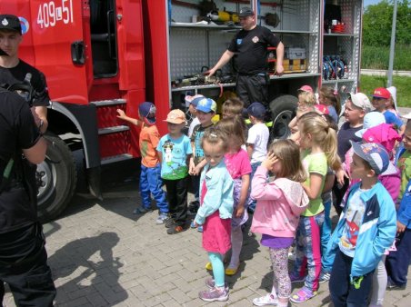 Strażacy w przedszkolu