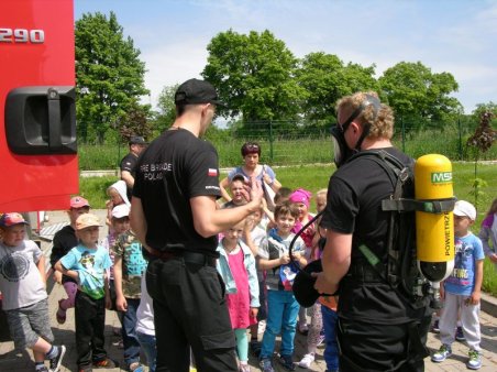 Strażacy w przedszkolu