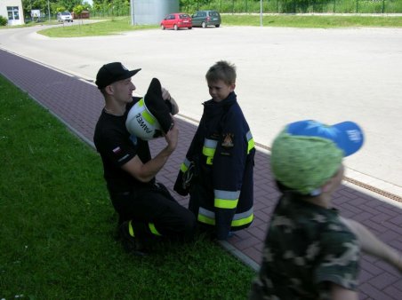 Strażacy w przedszkolu