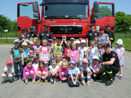Strażacy w przedszkolu