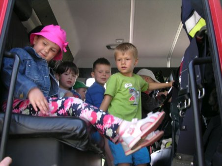 Strażacy w przedszkolu