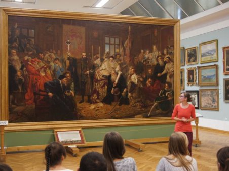 Gimnazjaliści w Lublinie