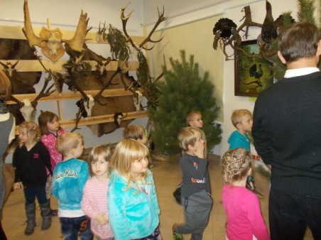 Przedszkolaki w muzeum