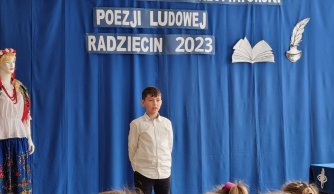 Międzyszkolny Konkurs Recytatorski Poezji Ludowej 