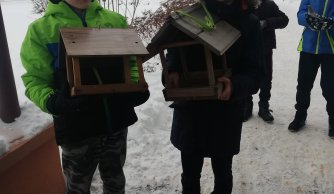 Dokarmianie ptaków zimą - Szkolne Koło Ekologiczne