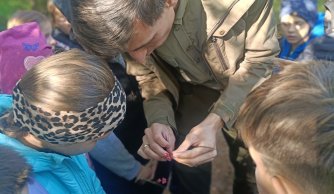 Wycieczka klas III do rezerwatu Czartowe Pole